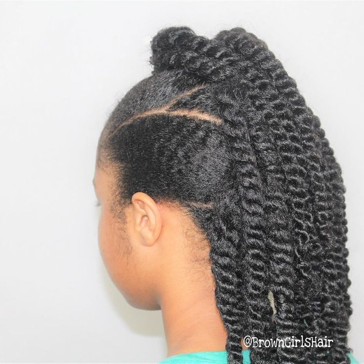 A Different Style Of Twists For Black Girls Braids
