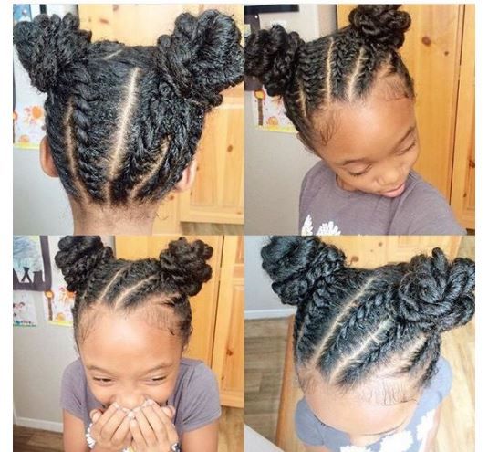 8 Simple Protective Styles For Little Girls Headed Back To School [Gallery] - Black Hair Information