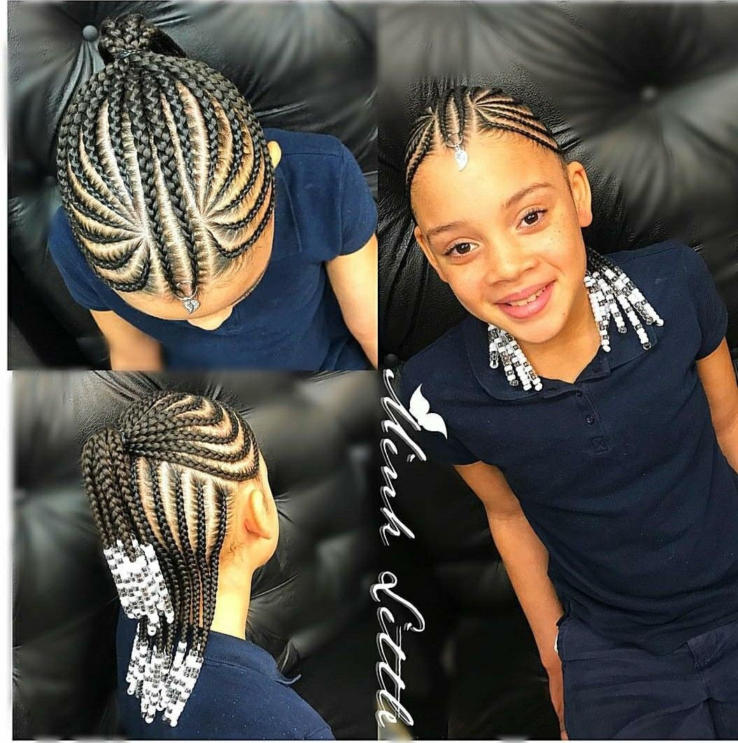 300 Best African American Kids Braid Hairstyles Photos in 