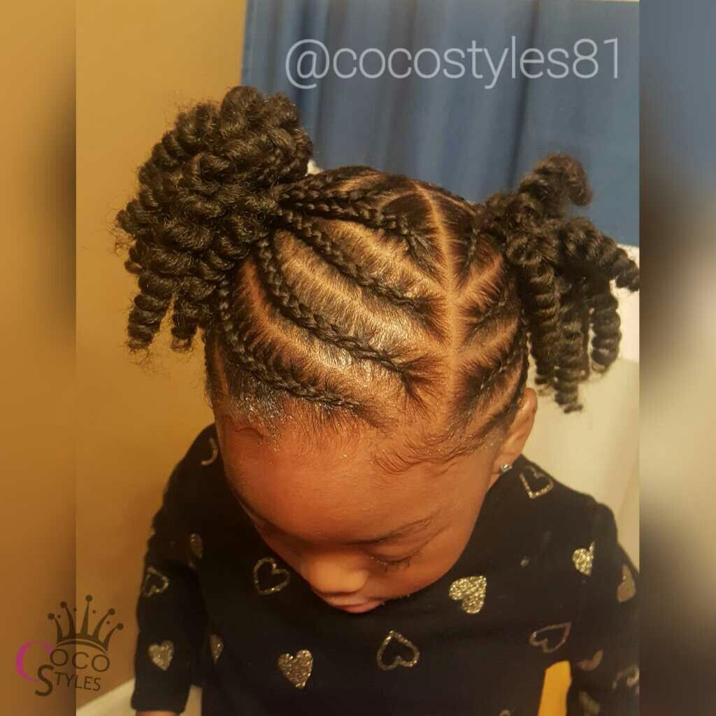 By These Braids Your Daughter Will Be Very Comfortable In School Braids Hairstyles For Black Kids