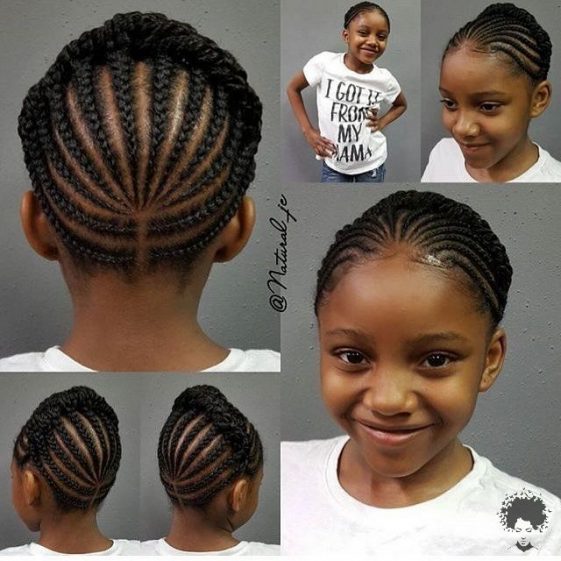 The Most Beautiful Kids Hair Models For Wedding Events - Braids ...