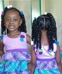 black hairstyles little girls - Google Search
