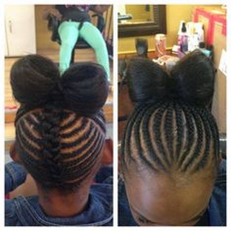 Braiding hairstyles for black kids
