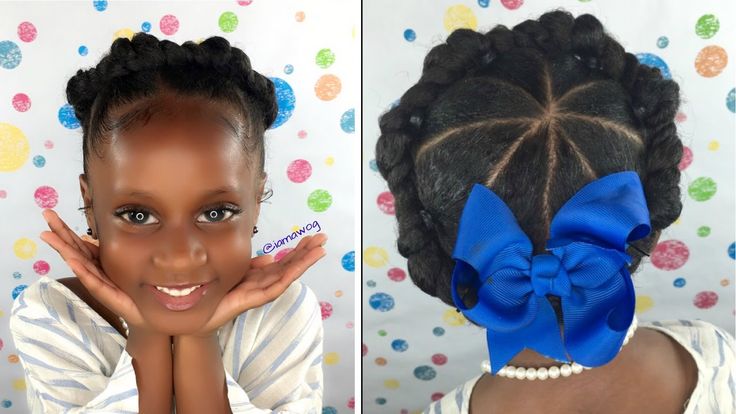 Cute Crown Hairstyle For Black Girls Braids Hairstyles For