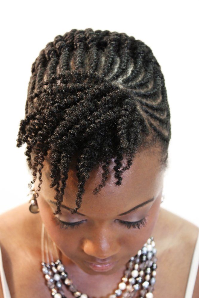 Flat Twist Hairdo For Special Nights Braids Hairstyles For
