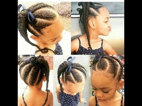 Natural Kids Hairstyles : Children Natural Braids