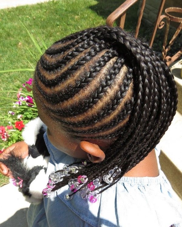 Step By Step Braided Hairstyles For Black Kids 32 Cool And Cute