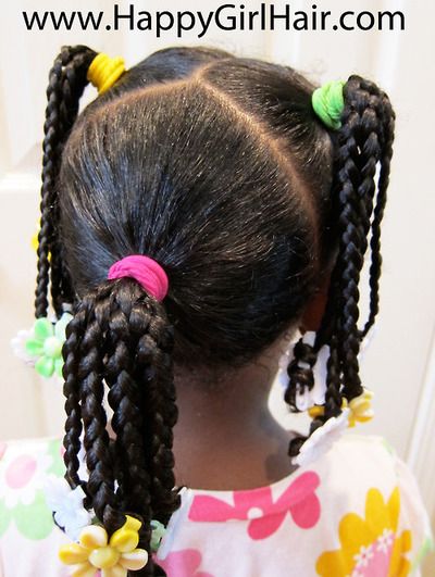 Super Cute And Easy Hairstyles For Little Girls Braids Hairstyles For Black Kids