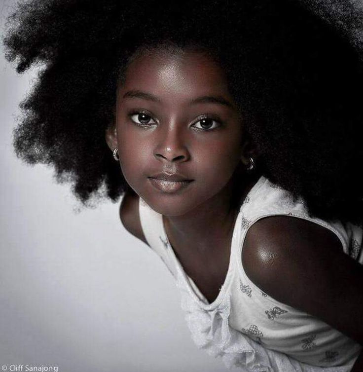 Who says that black people cant have beautiful children? No shade to the biracial babies, but Im sick of people saying a black man and a black woman cannot have a beautiful child. The proof is in this princess here.