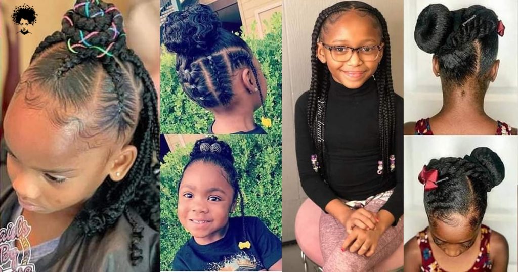 Can You Make This Mixture Braidings Style To Your Girl – Braids ...