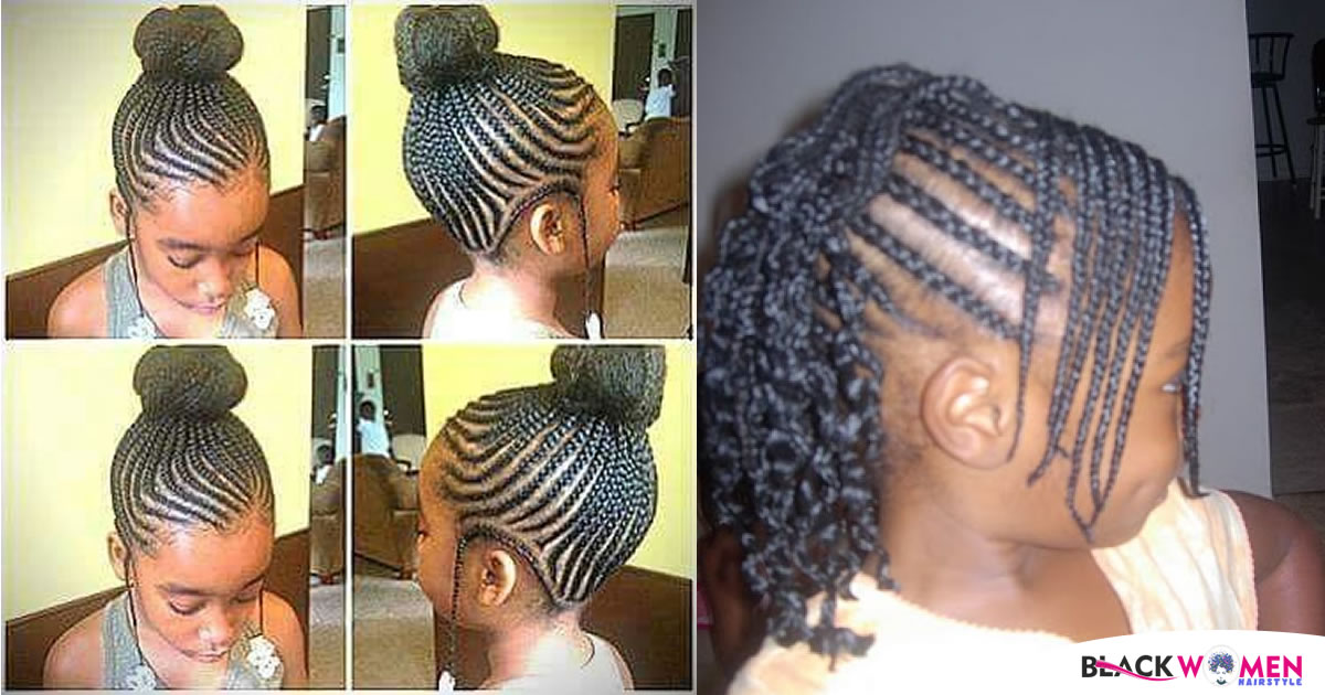 Protective Hairstyles For Little Kids Braids Hairstyles For Black Kids