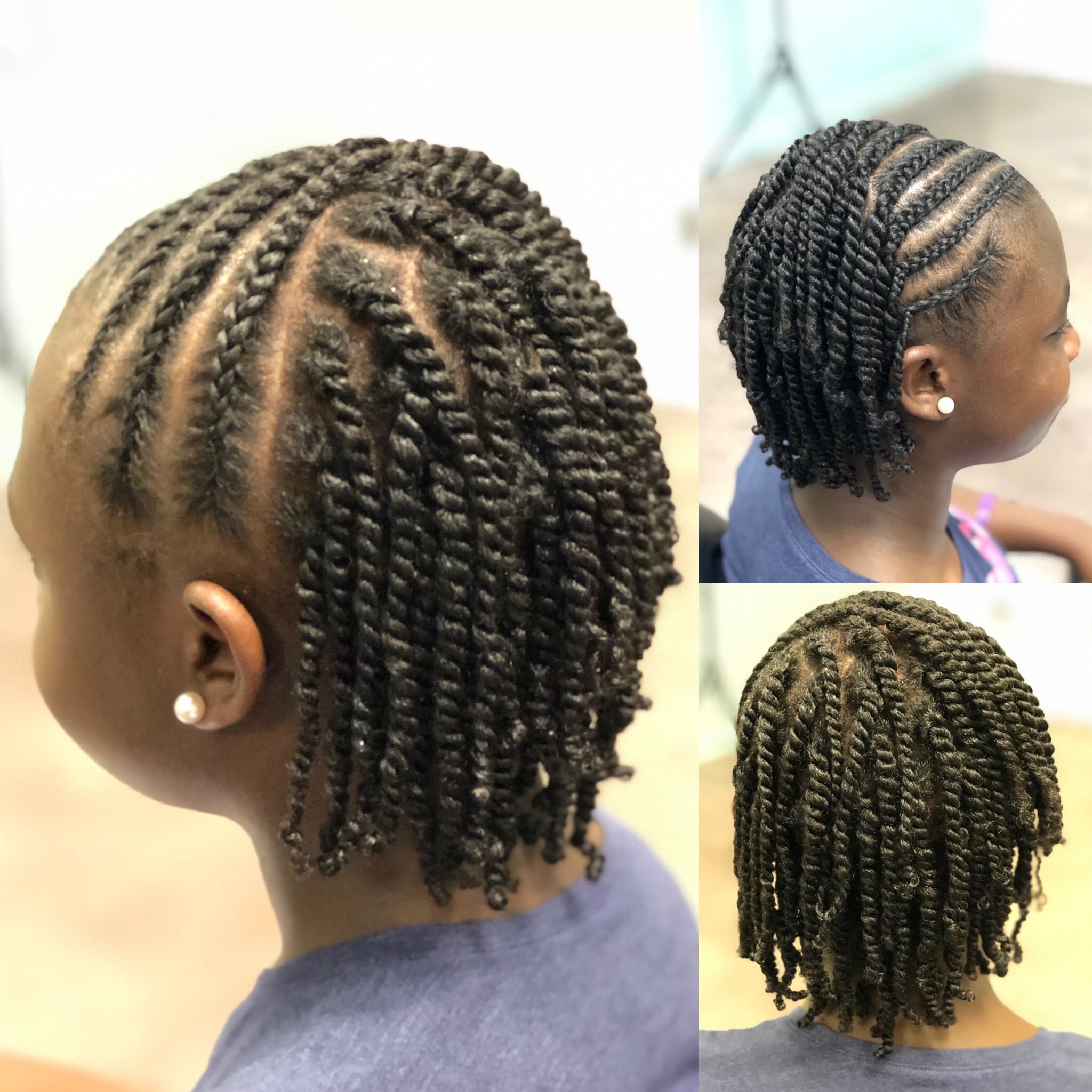 Simple Natural Hair Cornrow Great Hairstyle For Short Hair Lovers Braids Hairstyles For Black Kids