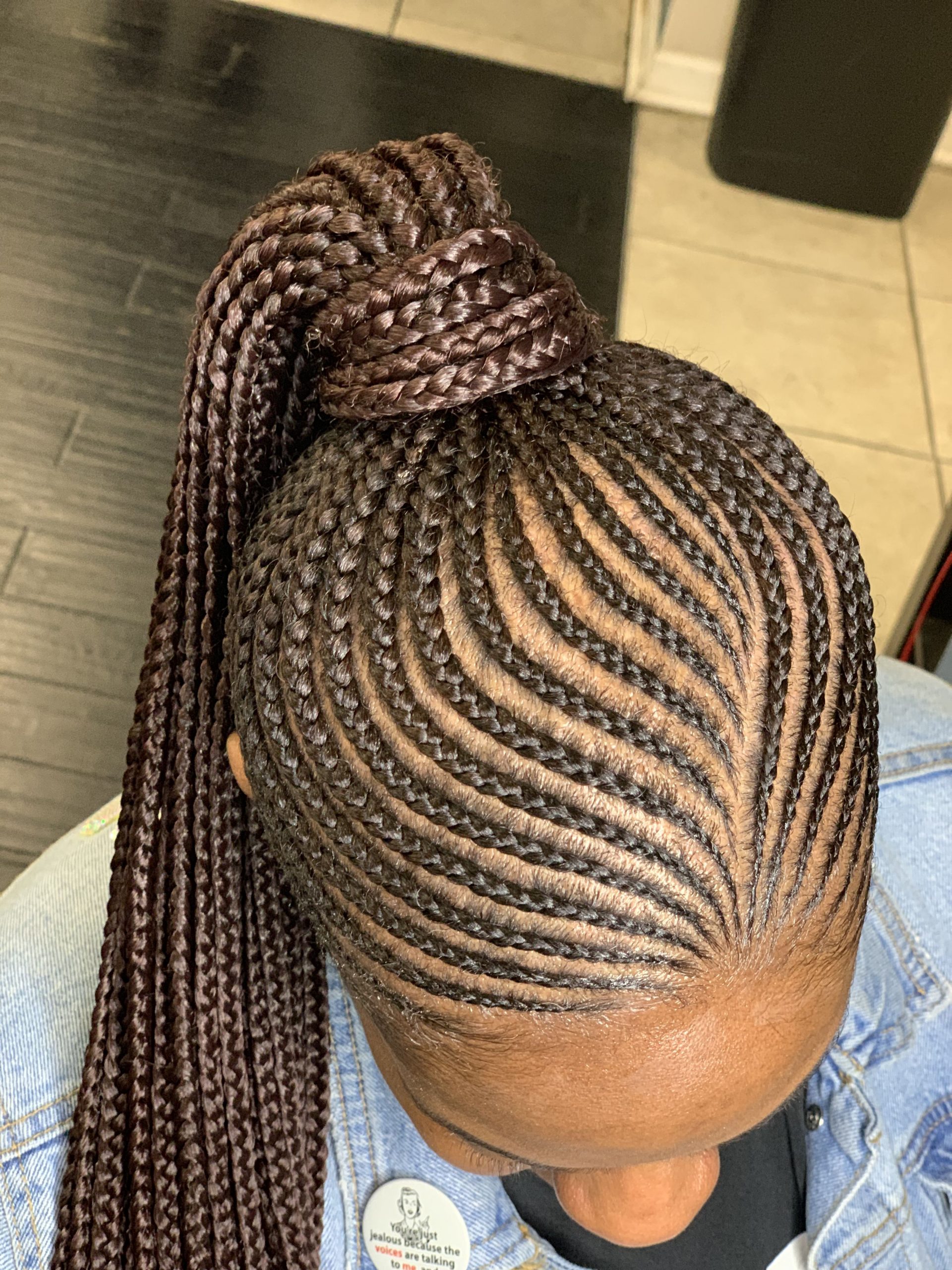 Simple Natural Hair Cornrow: Great Hairstyle For Short Hair Lovers