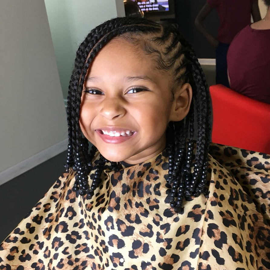 83 Creative Children s braids black hairstyles easy Combine with Best Outfit