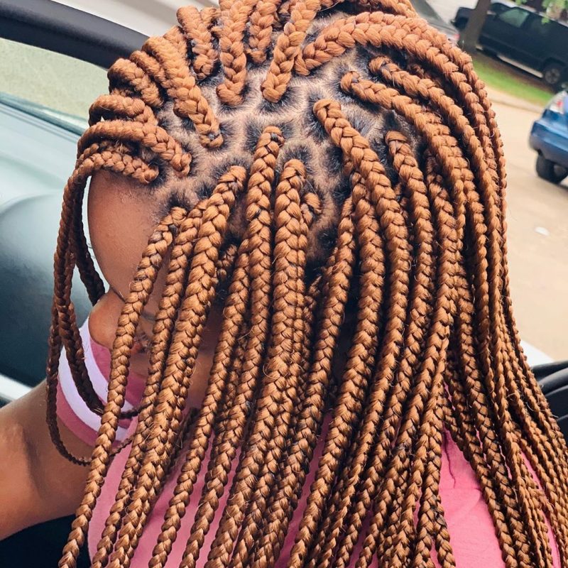Cute Braids &amp; Ghanaweaving Hairstyles For Ladies in 2021