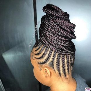Trendy Ghana Weaving Braids For Divas In 2021: Beautiful Ladies Rock ...
