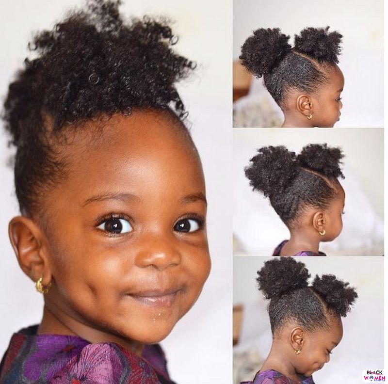 40 Natural Hairstyles For Black Kids With Short Hair in 2023 - Coils and  Glory