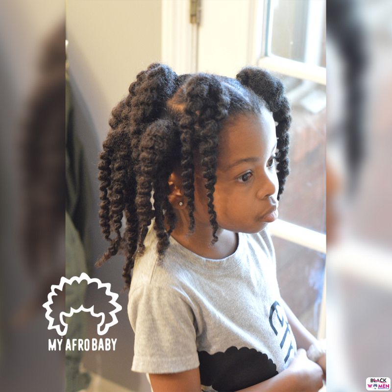 Latest Afro Hairstyles For Black Baby Girl Hair to Try in 2021