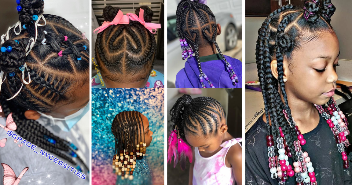 Trend 88 photos of Hair Braiding Models – 2024 Little Girl Braided