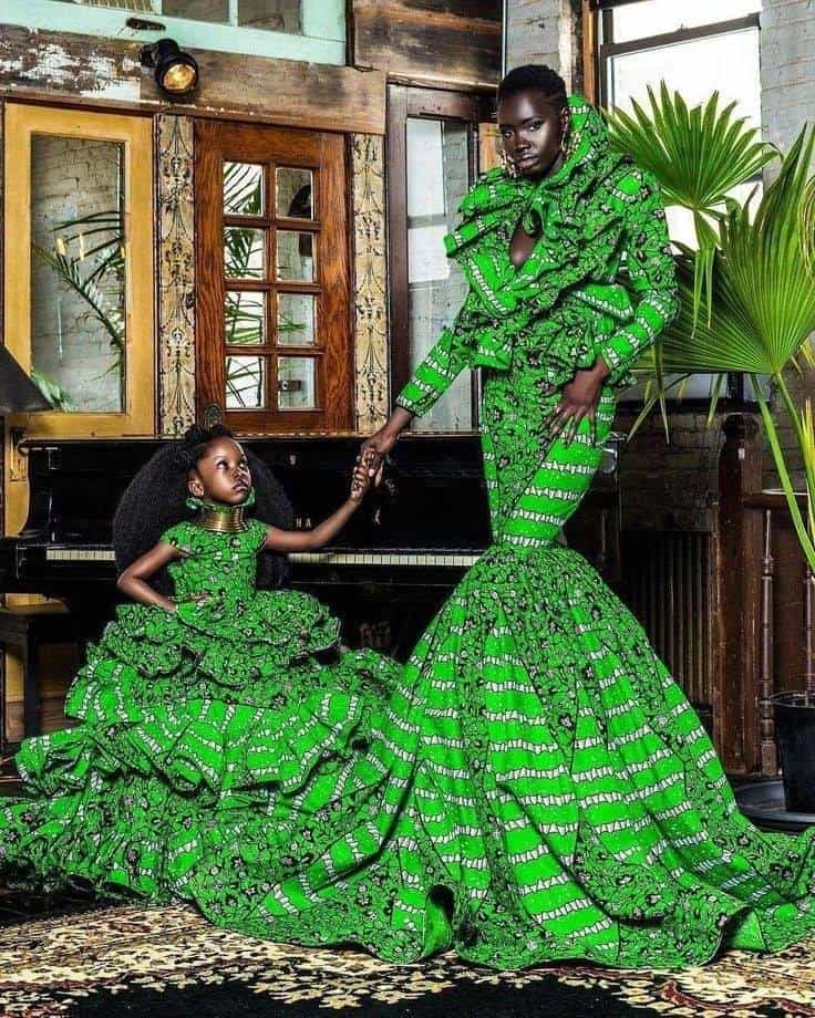 12 PHOTOS Gorgeous Mommy Daughter Dresses - Latest African Fashion Designers 2021