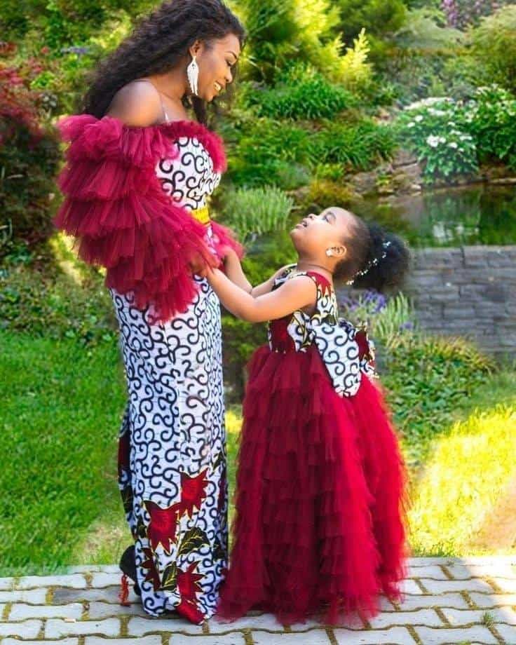 12 PHOTOS Gorgeous Mommy Daughter Dresses - Latest African Fashion Designers 2021