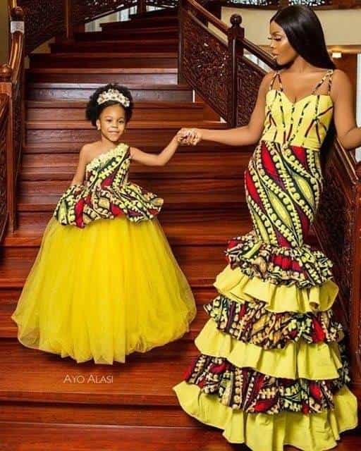 12 PHOTOS Gorgeous Mommy Daughter Dresses - Latest African Fashion Designers 2021