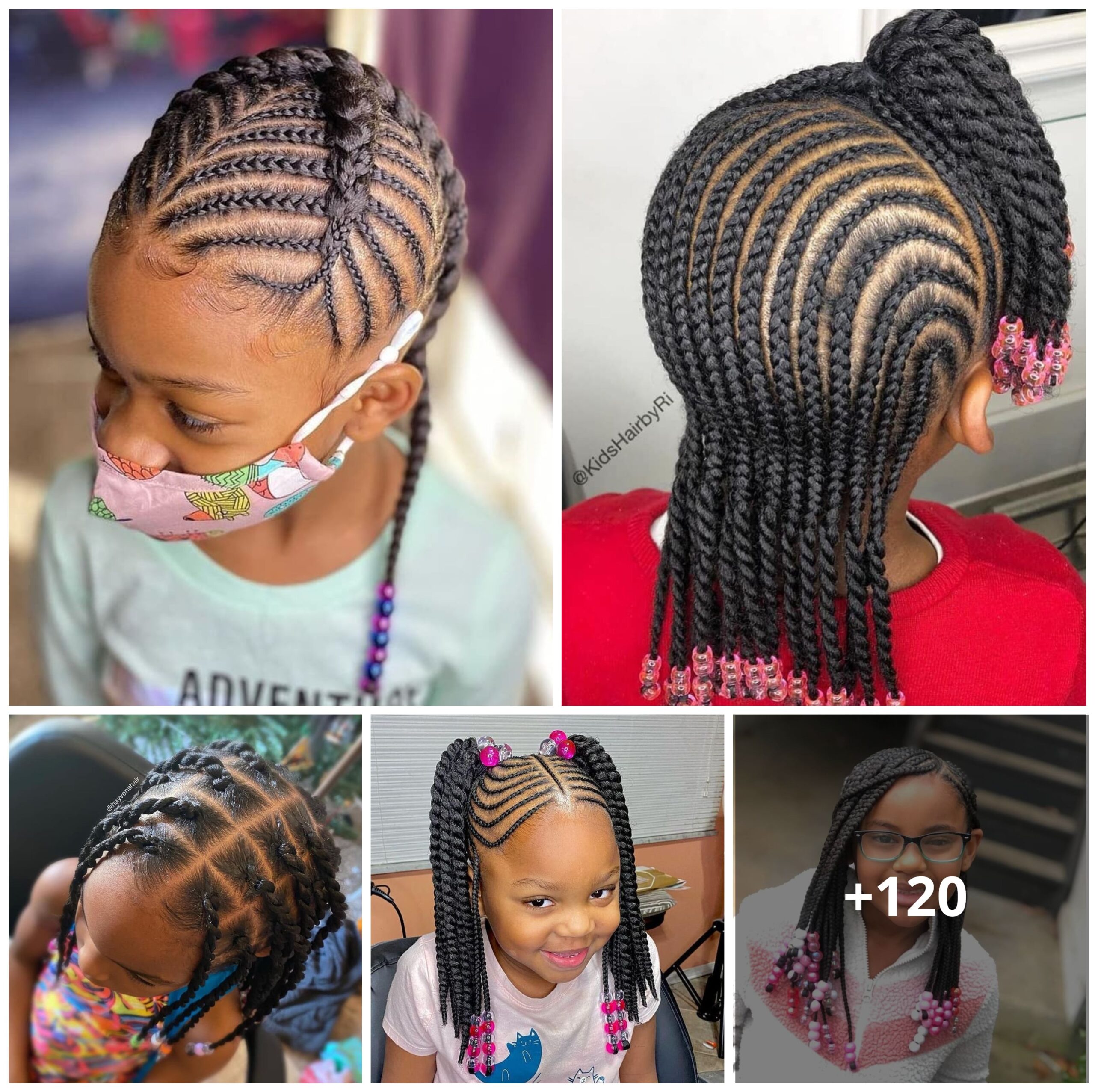 120 Photos Different Ways To Use African Braids For Cool Kids