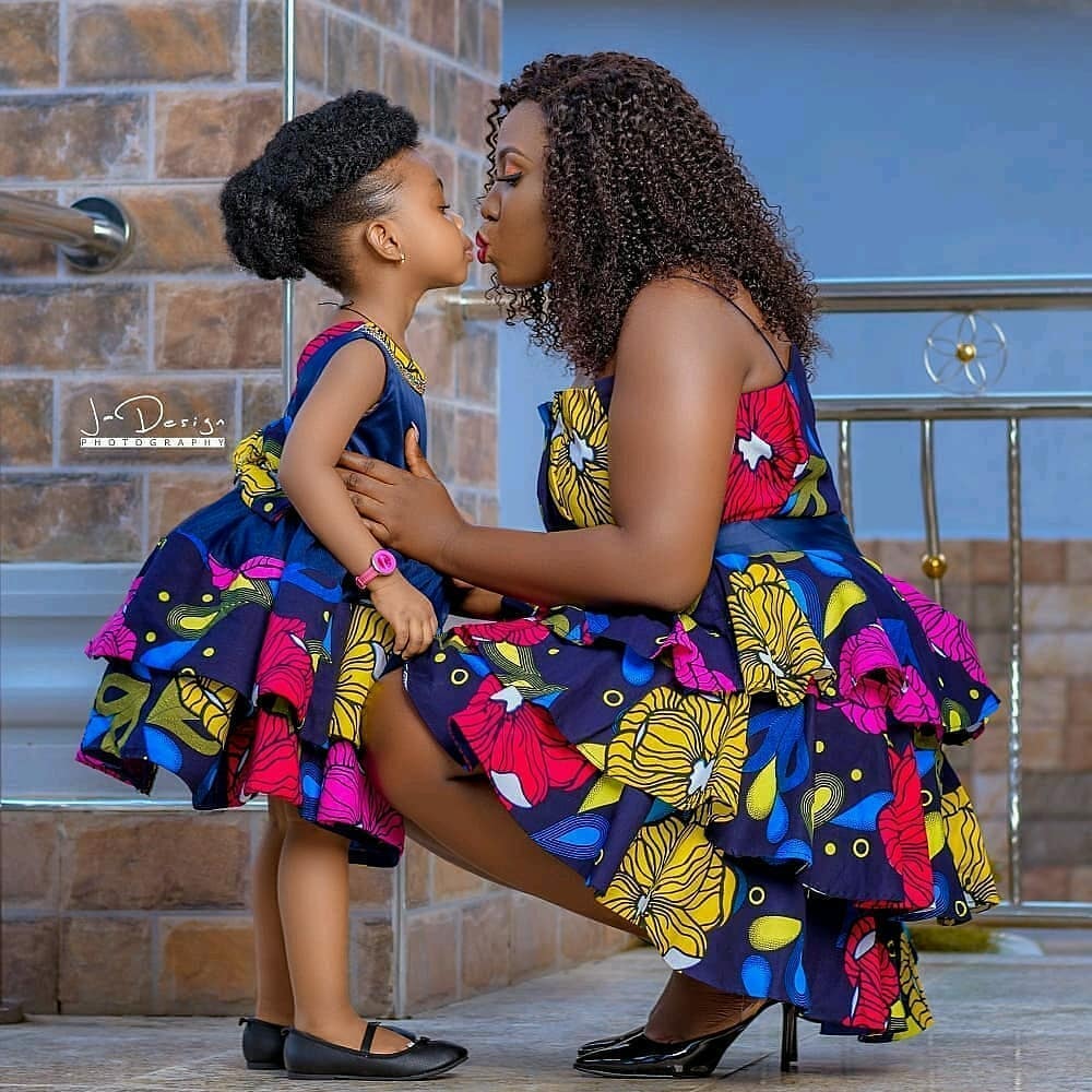 15 Elegant Mother Daughter Ankara Fashion Styles 2020