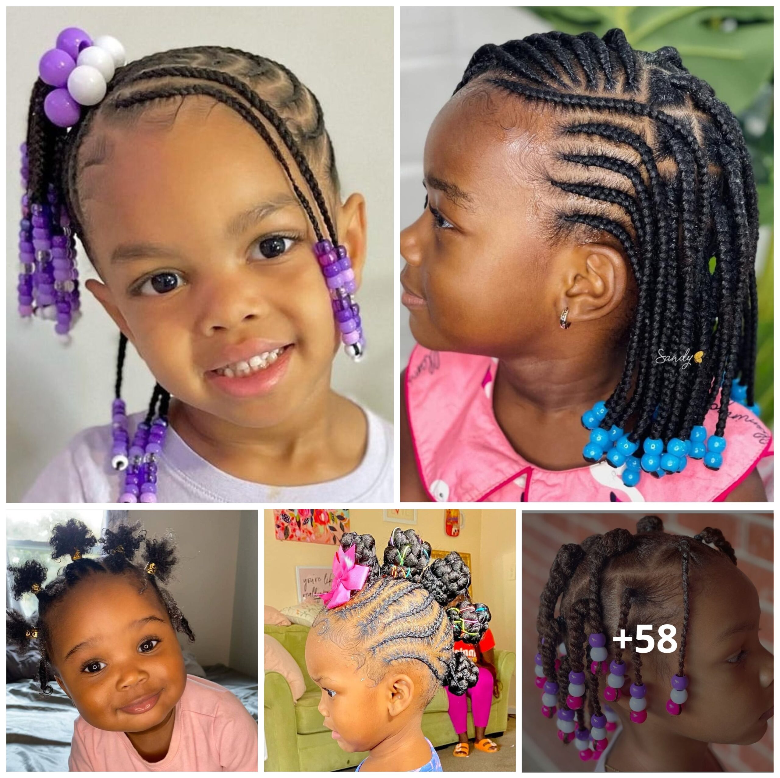 58 Different Ways to Use African Braids for Cool Kids