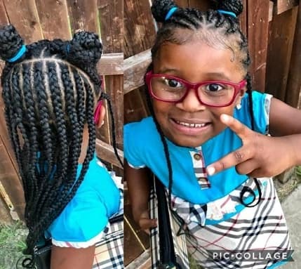 Top 77 Braids for Black Kids 2021 -To Give Them A Beautiful Look To Flaunt 17 Braided Pigtails With Length
