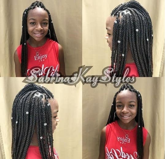 Top 77 Braids for Black Kids 2021 -To Give Them A Beautiful Look To Flaunt 32 Long Braided Hairstyle