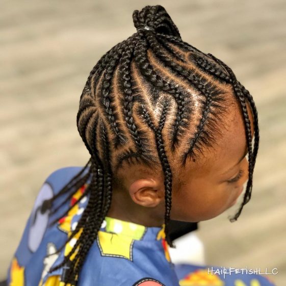 2022 Latest Hairstyles For Children – Braids Hairstyles for Kids