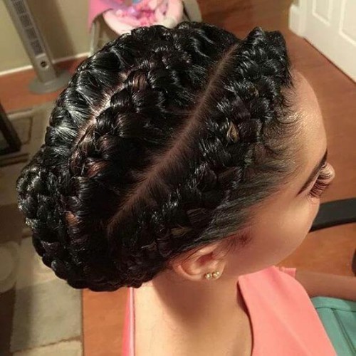 Medium Goddess Braids