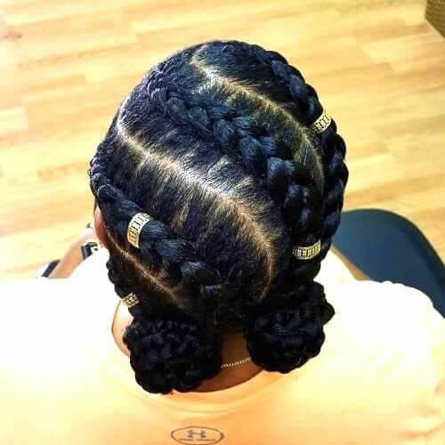 Medium Goddess Braids