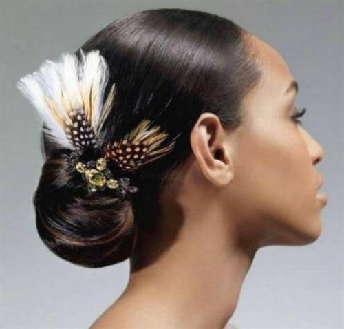 Medium wedding Hairstyle