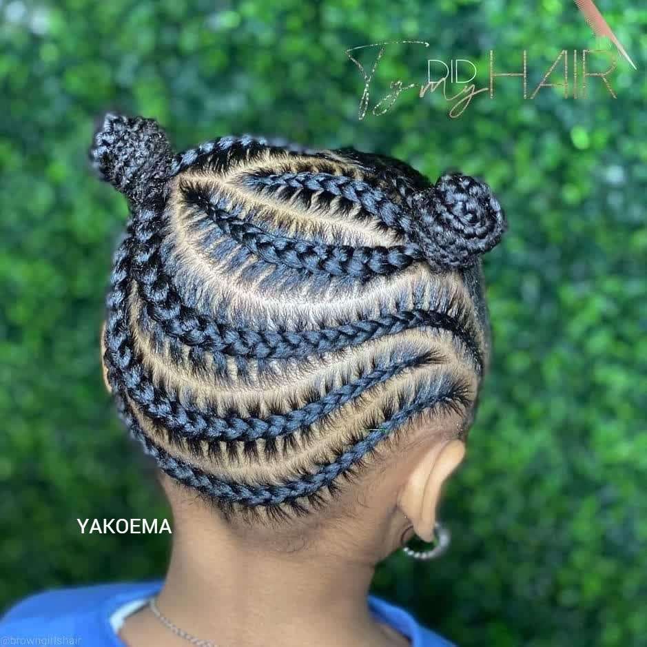 18 Black Natural Hairstyles For Kids - Kid's Braided Hairstyles 2022