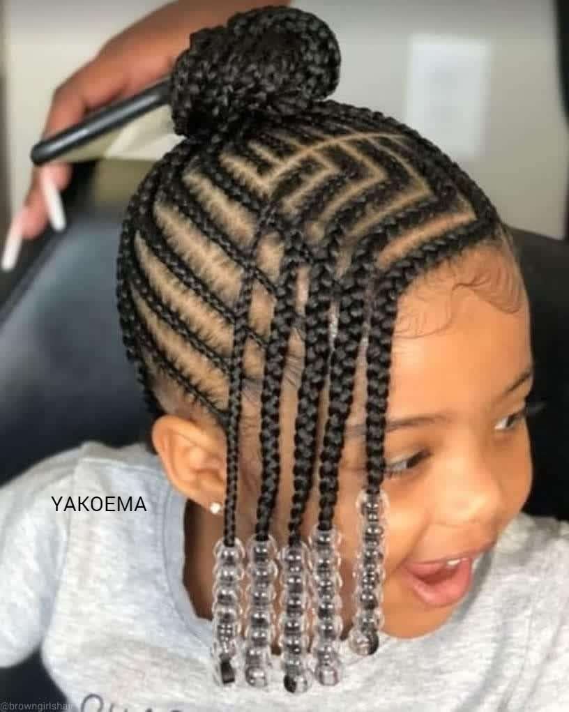 18 Black Natural Hairstyles For Kids - Kid's Braided Hairstyles 2022