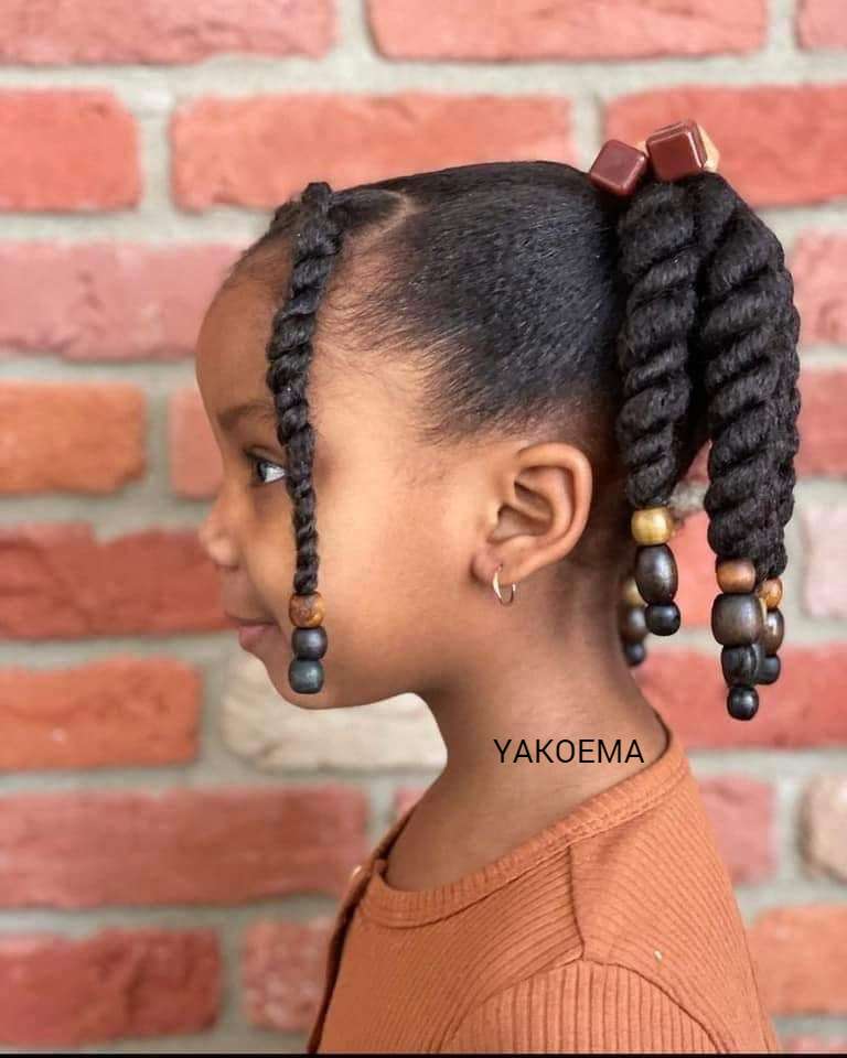 18 Black Natural Hairstyles For Kids - Kid's Braided Hairstyles 2022