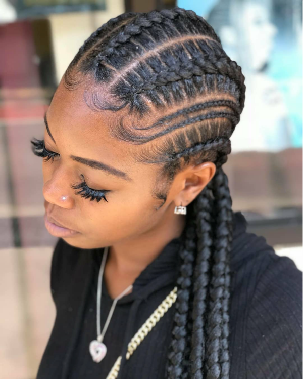 Catchy and Stylishly Cornrow Braids Hairstyles Ideas to Try (10)