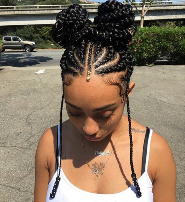 Catchy and Stylishly Cornrow Braids Hairstyles Ideas to Try