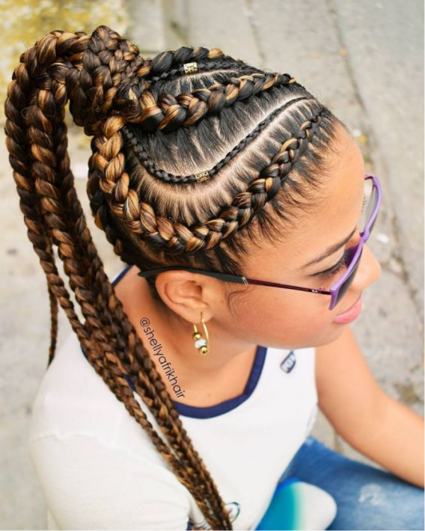 Catchy and Stylishly Cornrow Braids Hairstyles Ideas to Try (8)