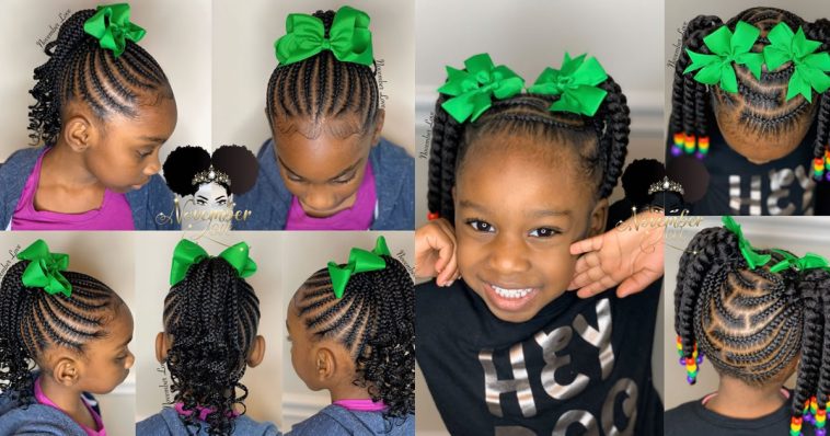 65 Glamorous Cute Hairstyles for Girls – Braids Hairstyles for Kids ...
