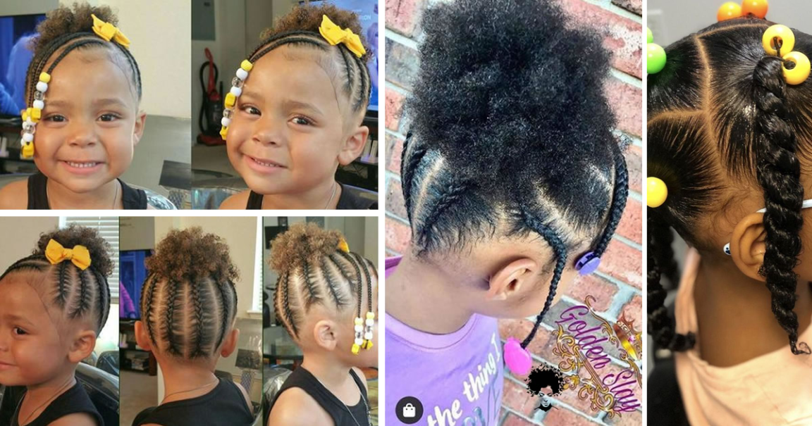 94 Photos: Natural Hairstyles For Kids With Short Hair – Braids