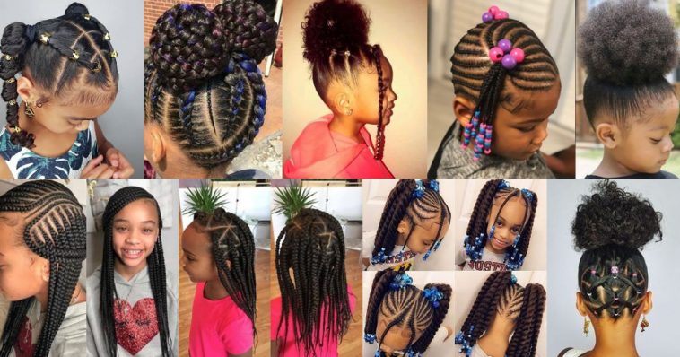 97 Photos: Amazing Natural Hairstyles for Little Girls – Braids ...
