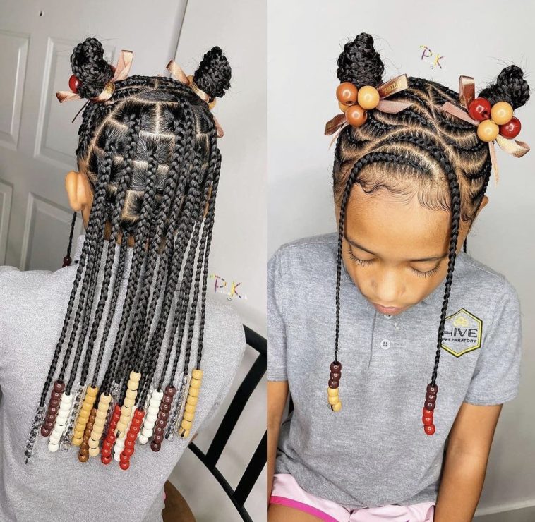 beaded hairties