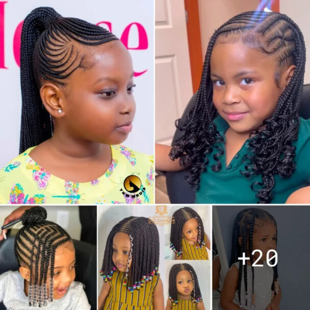 Kids’ Cornrow Hairstyles + African Kids’ Hairstyles